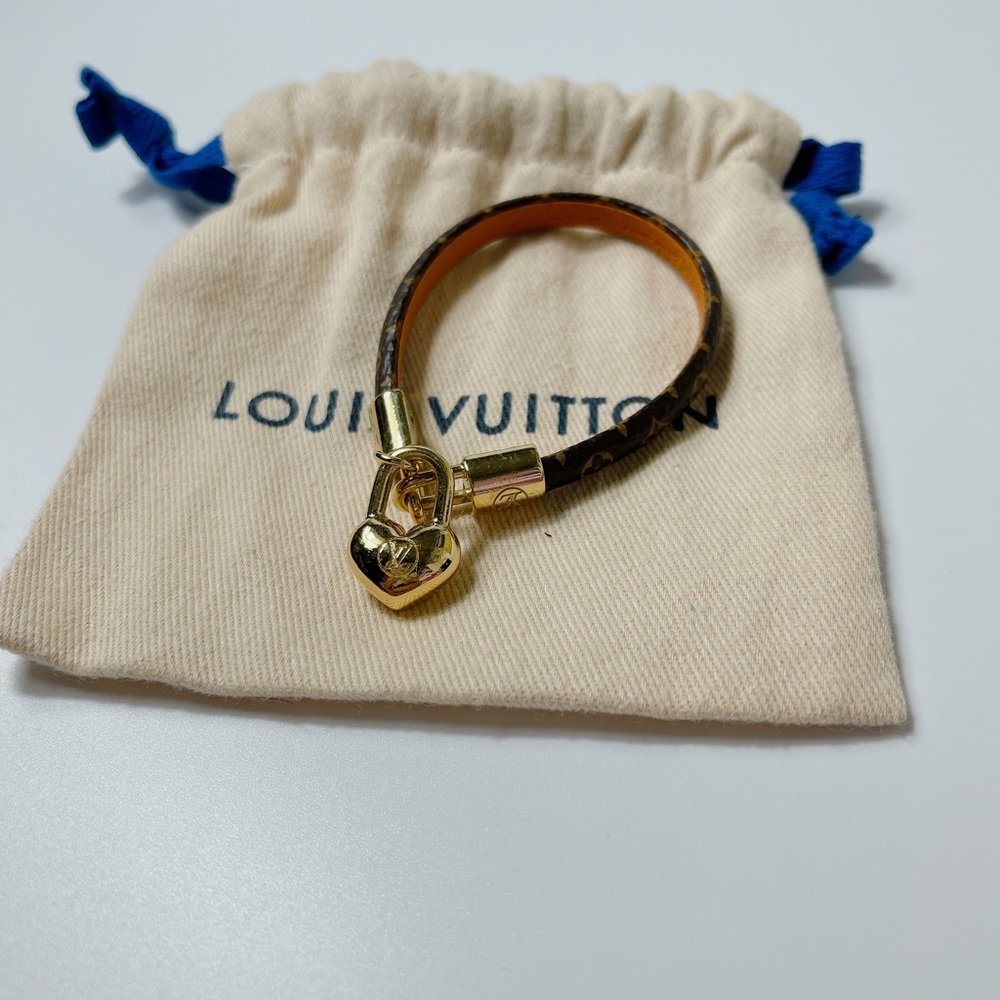 Louis Vuitton heart bracelet